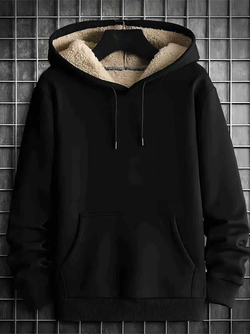 Men's Cozy Fleece-Lined Hoodie